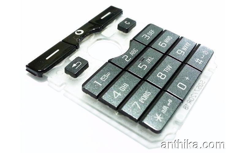 Sony Ericsson K750 Tuş Orjinal Keypad Black