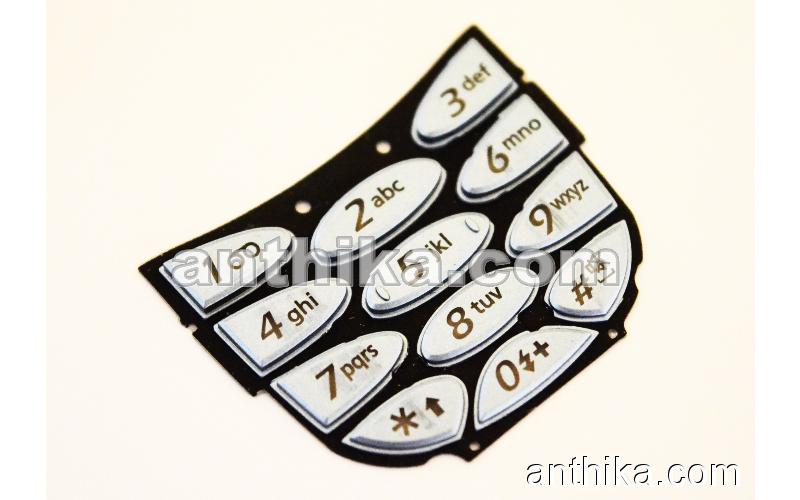 Samsung E800 Tuş Original Numeric Keypad Blue New