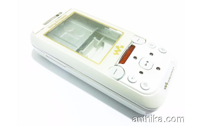 Sony Ericsson W850 Kapak Tuş Kasa Orjinal Kalitesinde Housing White