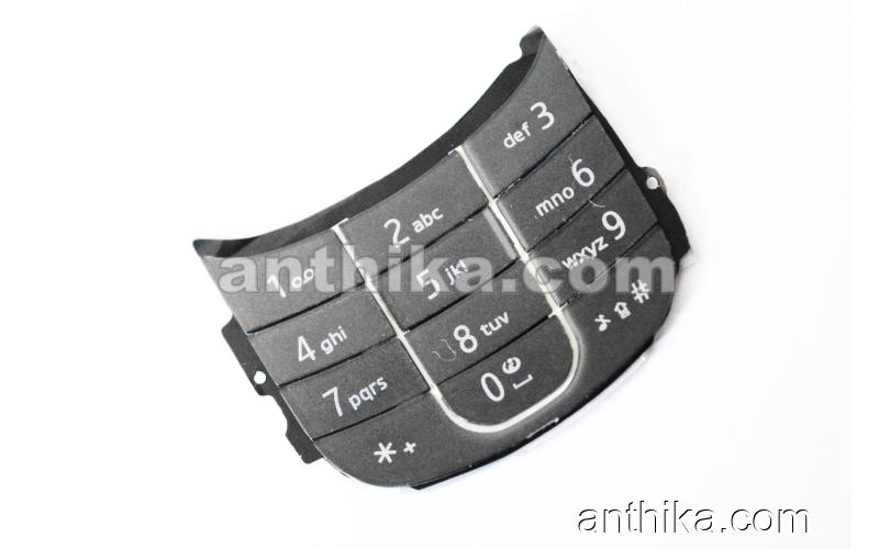 Nokia 3600 Slide Tuş Original Numeric Keypad Black New