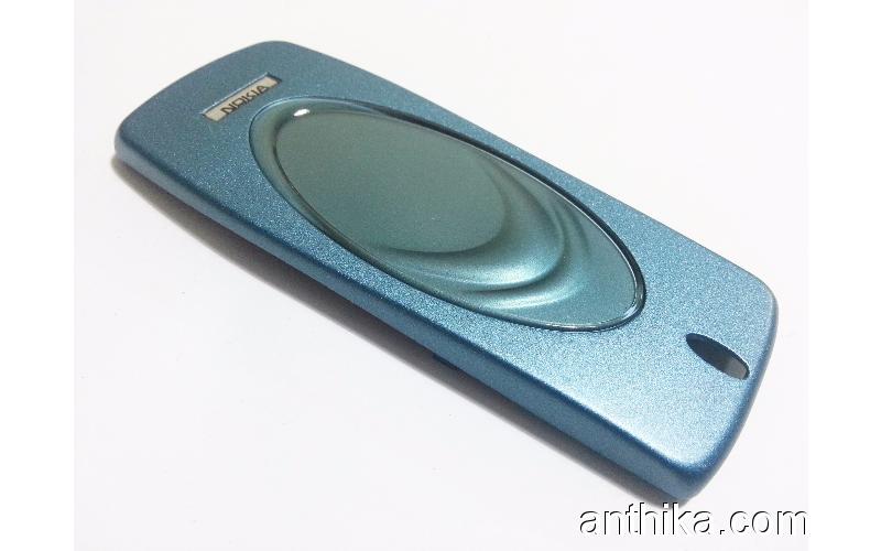 Nokia 7210 Kapak Orjinal Xpress On Battery Cover Green