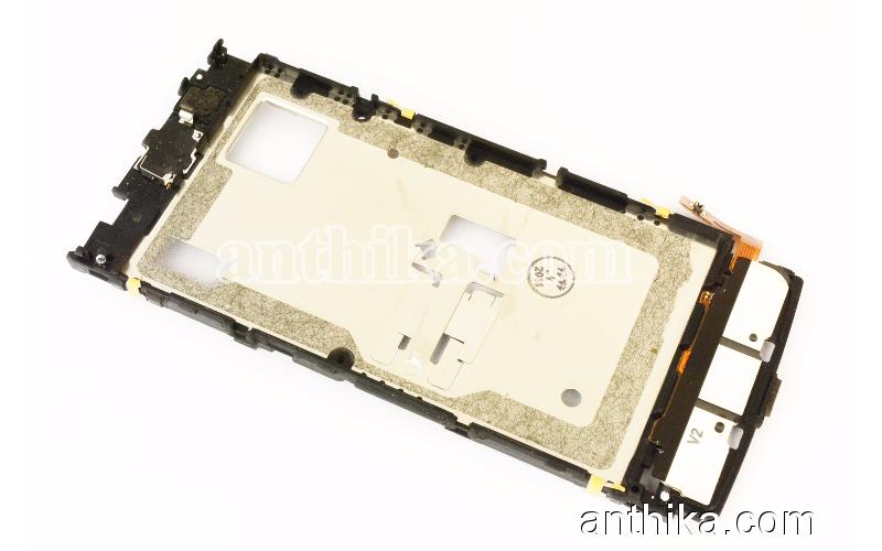 Nokia X6 Tuş Board Flex Ekran Çerçeve Orjinal Lcd Frame UI Board Used