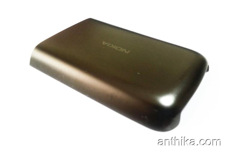 Nokia C6-01 Kapak Orjinal Battery Cover Black Used
