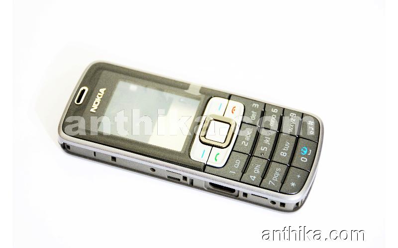 Nokia 3109 Classic Kapak Kasa Tuş Original Housing Grey New