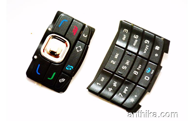 Nokia N80 Tuş Orjinal Kalitesinde Keypad Black New