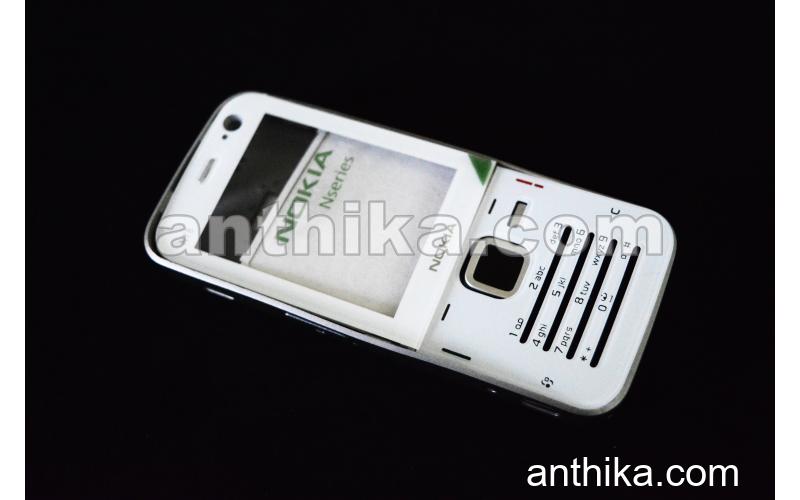 Nokia N78 Kapak Kasa Tuş High Quality Full Housing White New