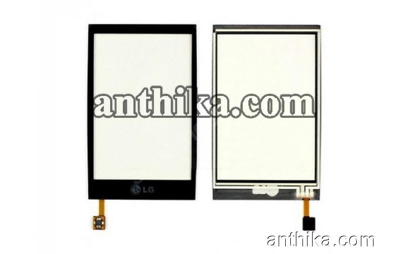 LG GW620 Dokunmatik Original Digitizer Touchscreen Black New