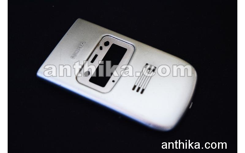 Nokia N93 Kapak Original Front Cover Silver Used