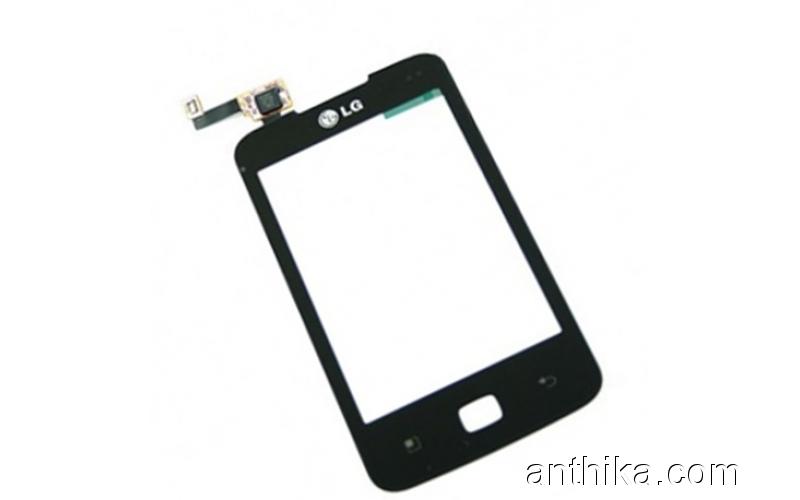 LG E510 Optimus Dokunmatik Original Touchscreen Digitizer Black New