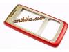 Nokia E65 Kapak Original Front Cover Red Used 0250036