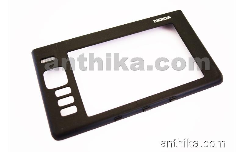 Nokia N770 Kapak Original Front Cover Black New 0266497