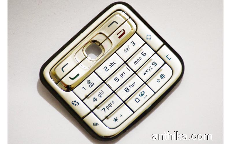 Nokia N73 Tuş Orjinal Kalitesinde Keypad Silver New