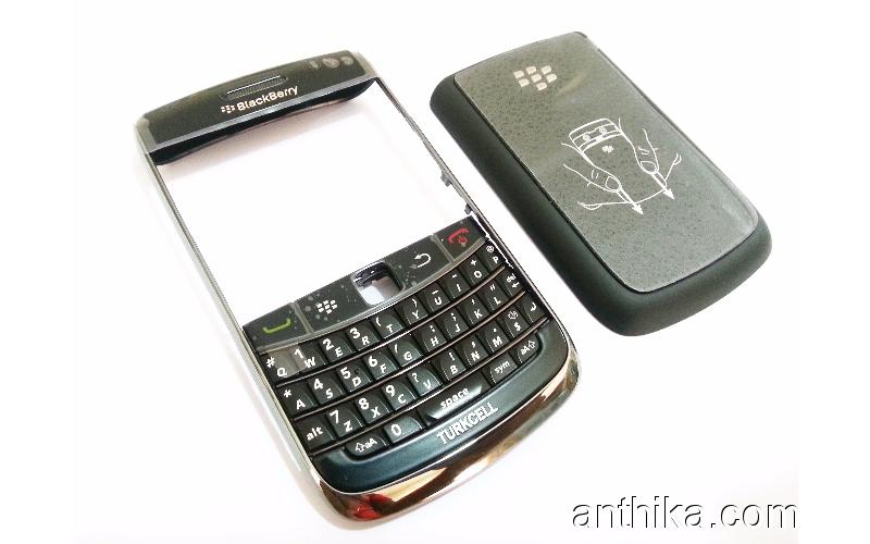 Blackberry 9700 Bold Kapak Tuş KVK Depodan Orjinal Cover Black