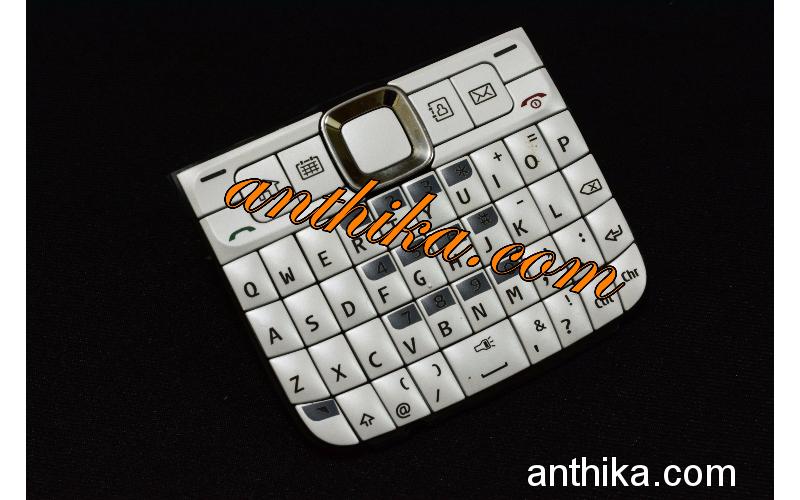 Nokia E63 Tuş Orjinal Keypad White New