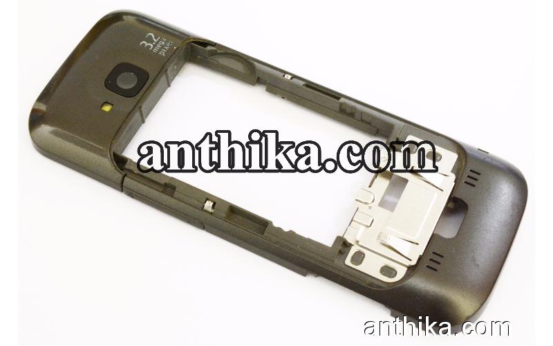 Nokia C5 Kasa Orjinal Middle Cover Frame Grey Used