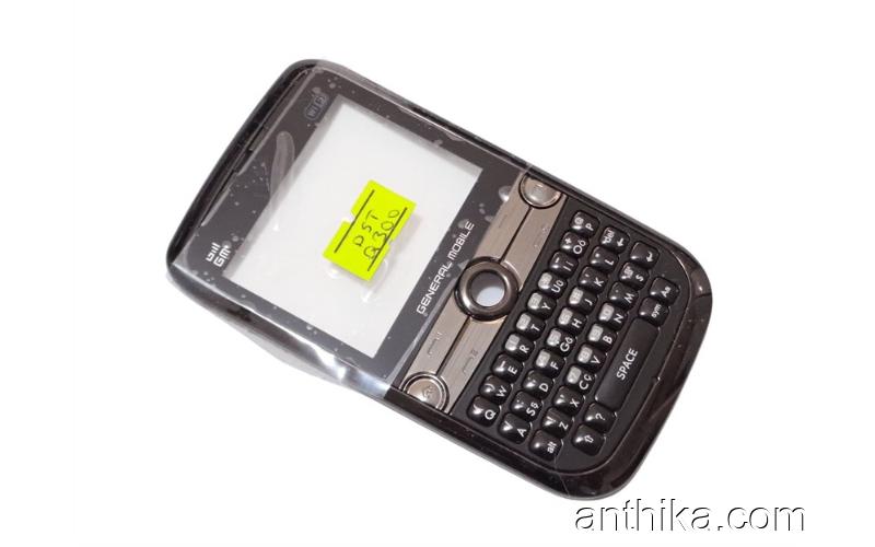 General Mobile DST-Q300 Q300 Kapak Tuş Original Front Cover Black New