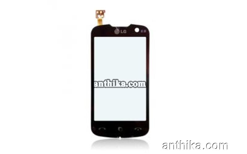 LG KM750 Dokunmatik Original Digitizer Touchscreen Black New