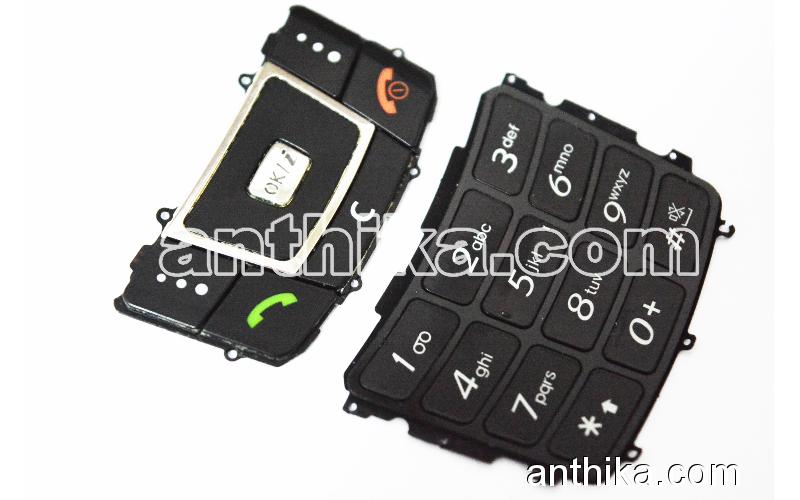 Samsung D900i Tuş Takım Original Keypad Black Used