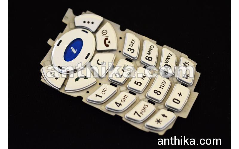 Samsung A800 Tuş High Quality Keypad Silver New