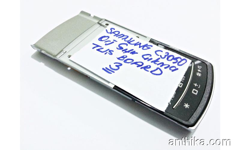 Samsung C3050 Orjinal UI Tuş Board Flex Silver-3