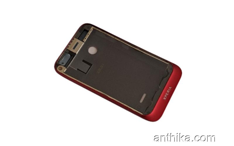 Sony Xperia Tipo ST21 ST21i Kapak Kasa Original Housing Red New