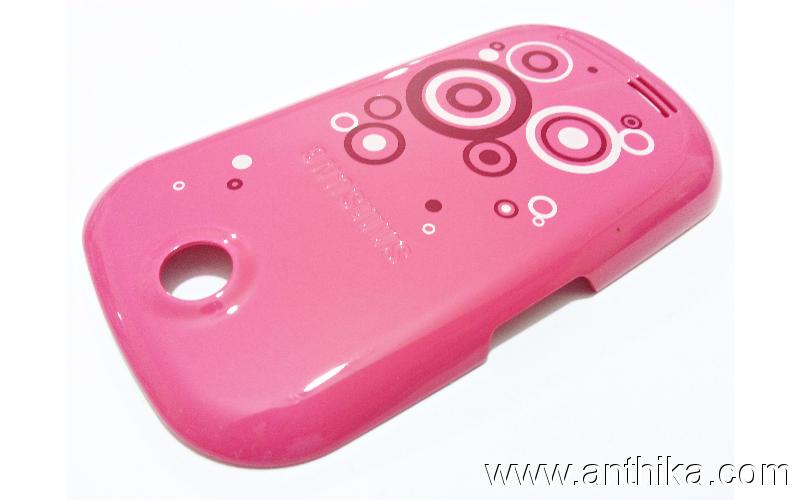 S3650 Orjinal Arka Batarya Kapak Pink Cover - 3