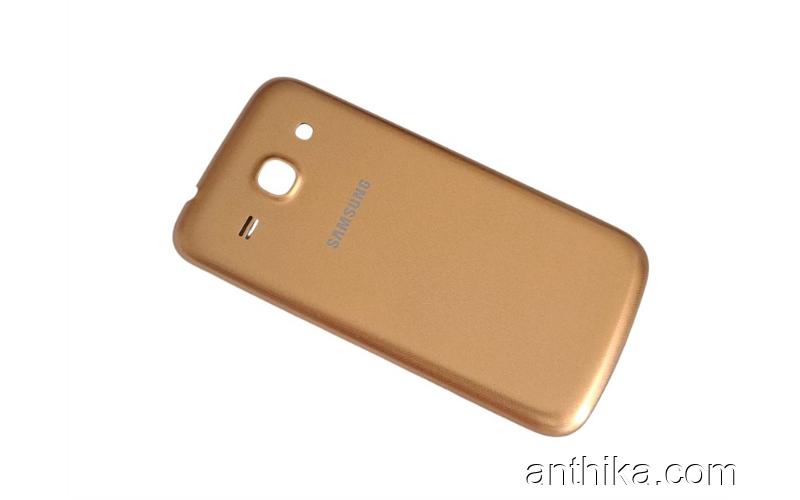 Samsung Galaxy G350 Core Plus Kapak Gold Arka Pil Kapak
