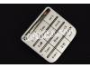 Nokia C3-01 Tuş Orjinal Keypad Silver Used 9791M62