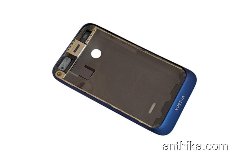 Sony Xperia Tipo ST21 ST21i Kapak Kasa Original Housing Blue New