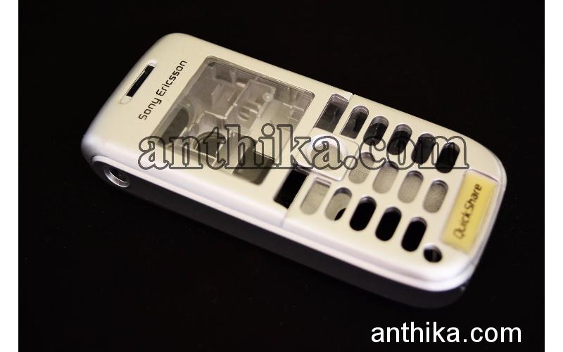 Sony Ericsson K300 K300i Kapak Kasa Original Housing Silver New