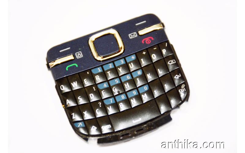 Nokia C3-00 Tuş Orjinal Keypad Navy Blue New