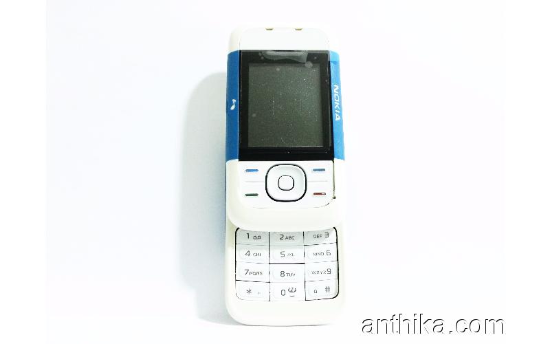 Nokia 5200 Kapak Tuş Full Kasa A++Kalite Housing Blue White