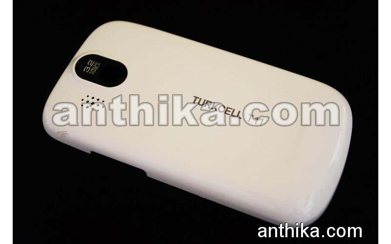 Turkcell T11 Kapak Original Battery Cover White Used