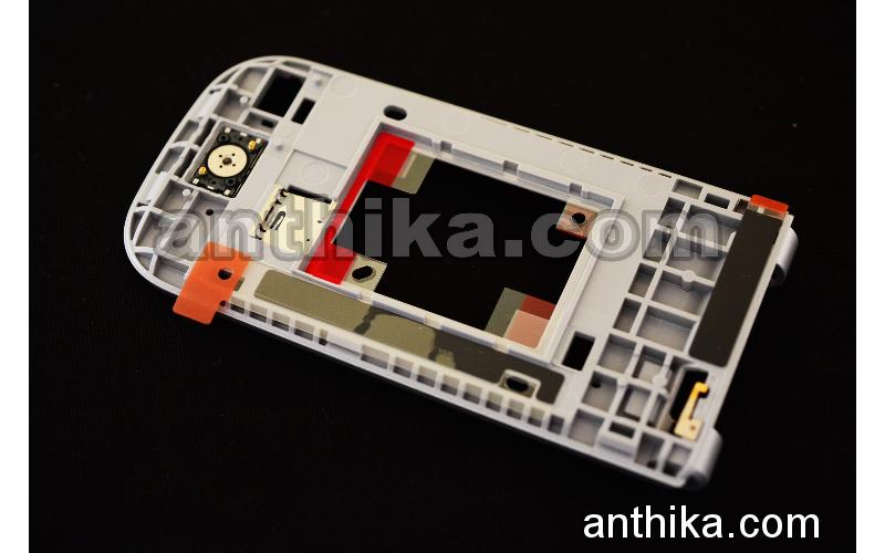 Nokia 7020 Ekran Çerçeve Spekaer Original Lcd Frame Earspeaker Silver New