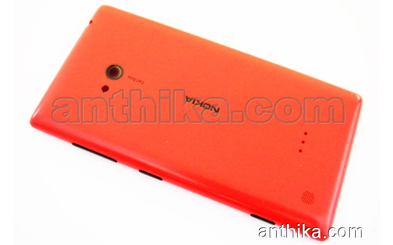 Nokia Lumia 720 Kapak Original Battery Cover Red Used 02504M5-00809N1