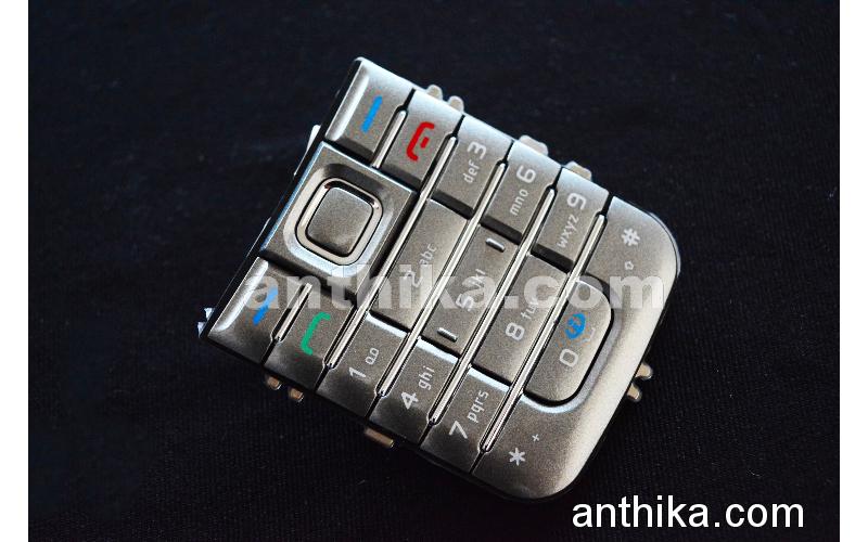 Nokia 6233 Tuş High Quality Keypad Gray New