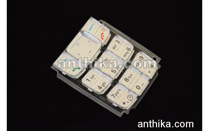 Nokia 1600 Tuş Original Keypad White New