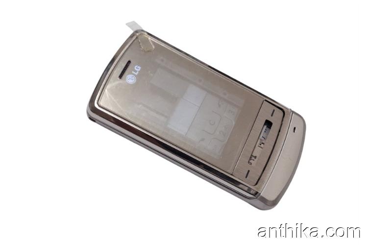 LG Shine KE970 Kapak Kasa Tuş High Quality Full Housing Silver New