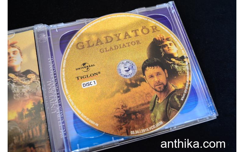 Gladyatör Vcd Film Original Gladiator with Russel Crowe