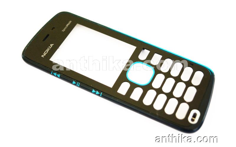 Nokia 5220 Kapak Original Battery Cover Black Blue Used