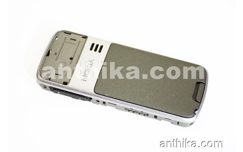 Nokia 3109 Classic Kasa Kapak Mikrofon Original Middle Cover Grey New