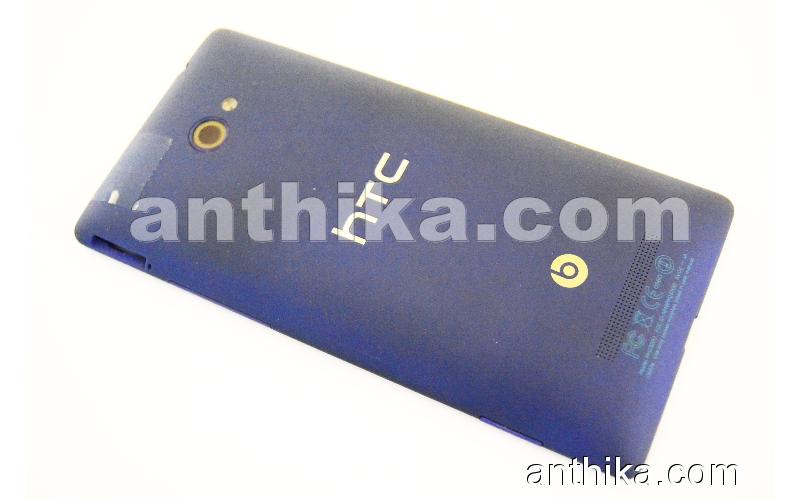 HTC Windows Phone 8X Kasa Kapak Original Middle Cover Blue Used