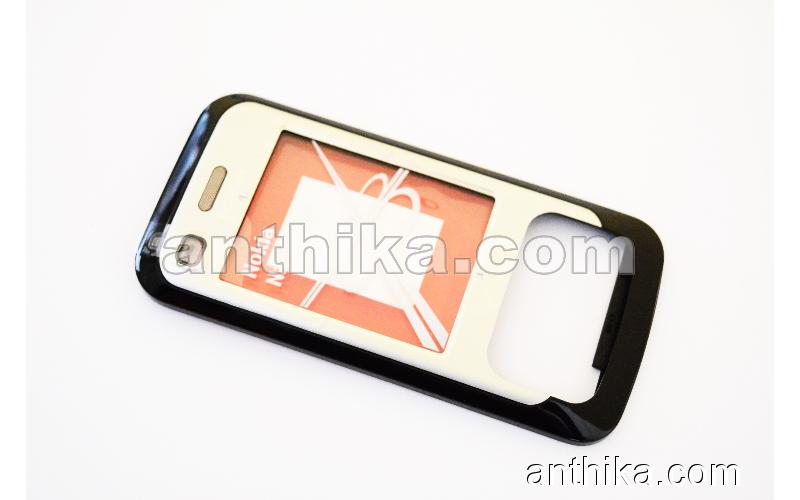 Nokia 6110 Navigator Kapak Original Front Cover Black New