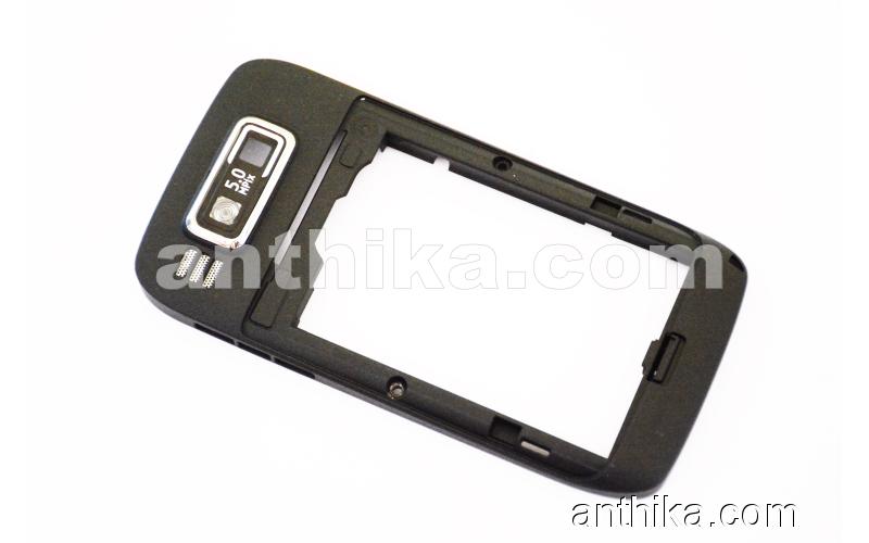 Nokia E72 Kasa Buzzer Soket Flex Orjinal Middle Cover Black Used