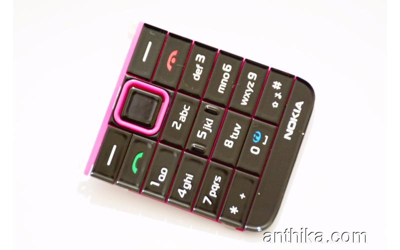 Nokia 3500 Classic Tuş Orjinal Kalitesinde Keypad Pink New