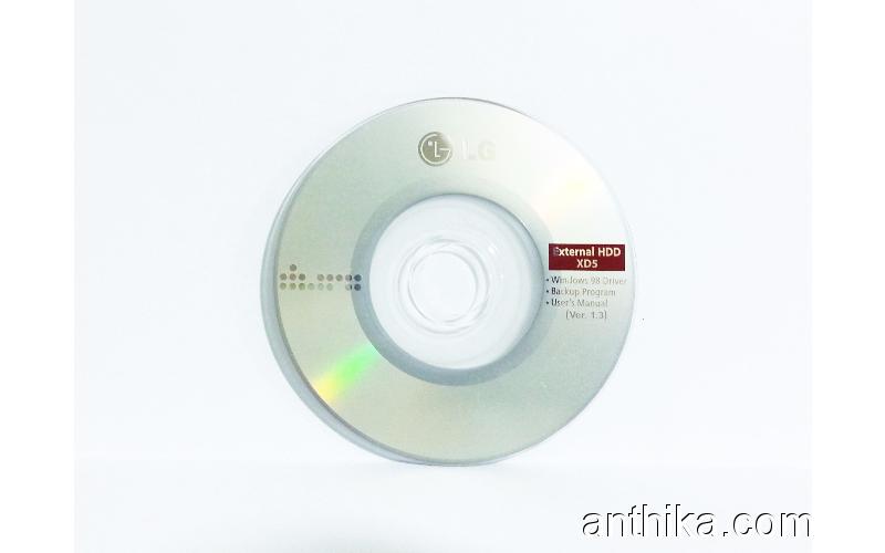 LG External HDD XD5 Driver CD
