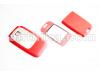 Nokia 6103 Kapak Lens Set Original Front and Battery Cover Glass Red New