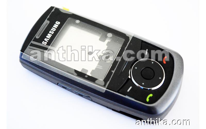 Samsung M600 Kapak Kasa Tuş High Quality Full Housing Navy Blue New