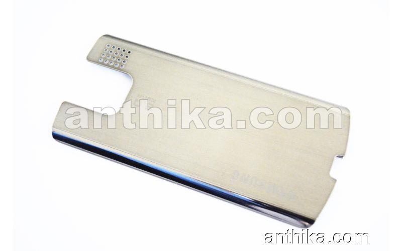 Samsung U800 Kapak Original Battery Cover Gray New