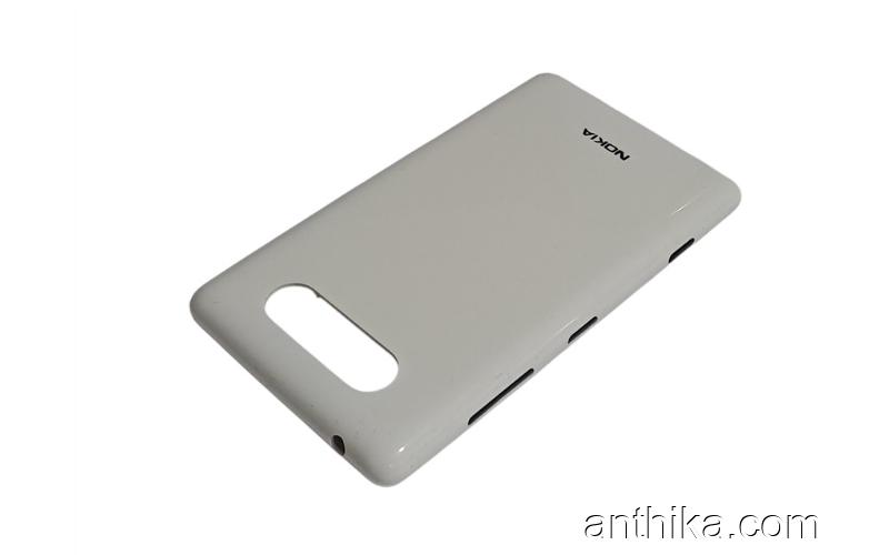 Nokia Lumia 820 Kapak Anten Original Battery Cover Antenna White New